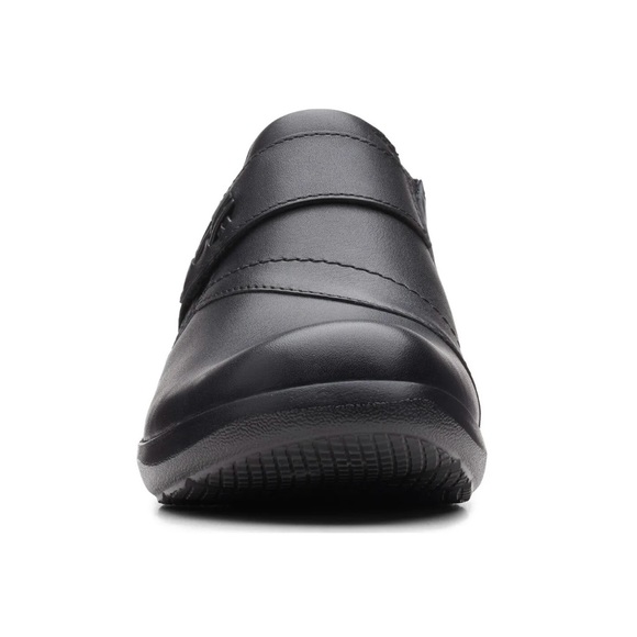 Clark’s collection ULTIMATE comfort ANGIE PEARL BLACK LEATHER Upper CUIR NOIR - Picture 5 of 16